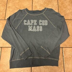 American Eagle Outfitters Gray Crewneck Sweater